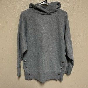 Aerie snap side hoodie oversized size XS